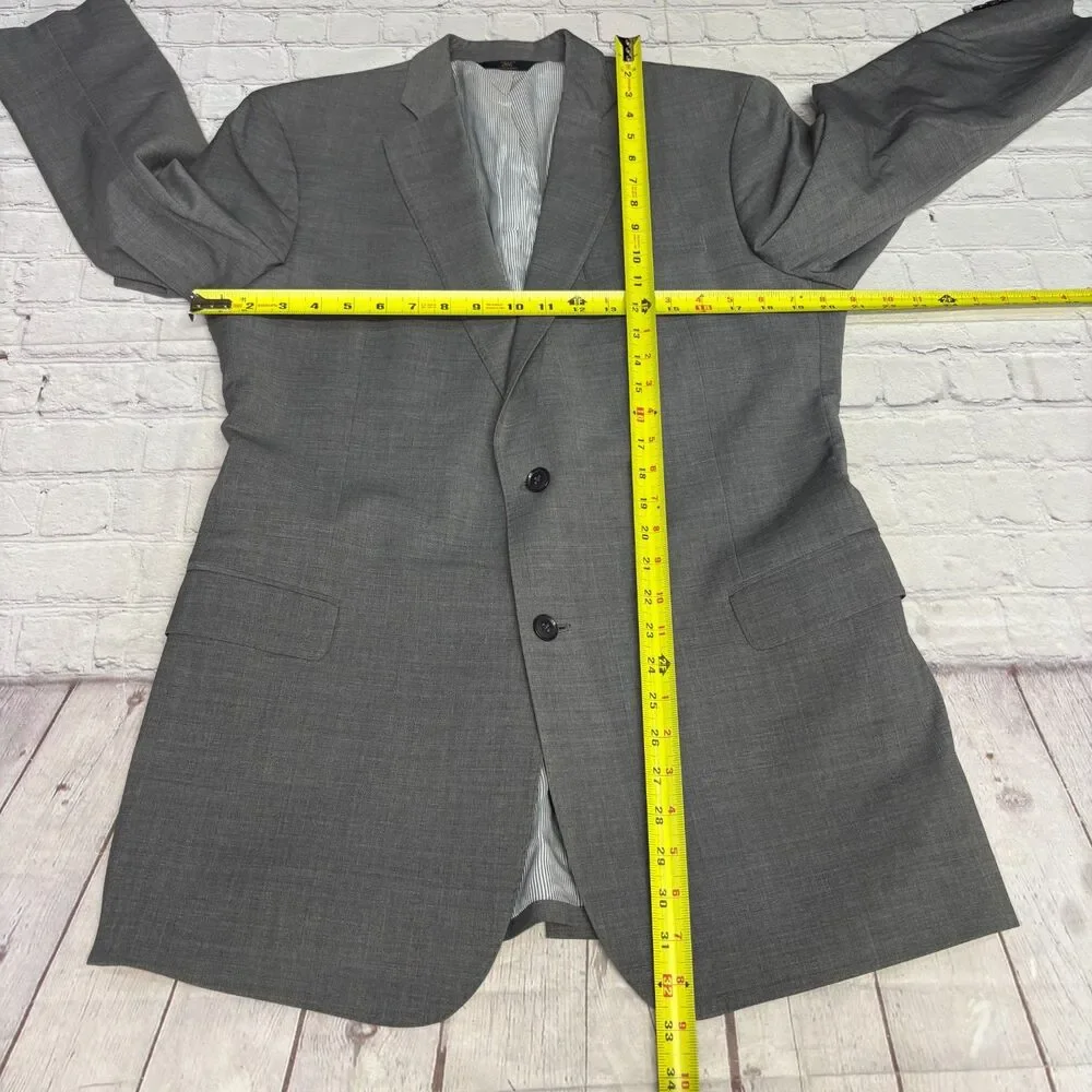 Brook Brothers Explorer Fitzgerald Fit Blazer Jacket Size 43L Wool Blend C085 27